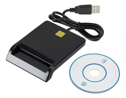 Leitor De Cartão Inteligente Para Certificado Digital Usb - Loja Natan Abreu  - Foto 2