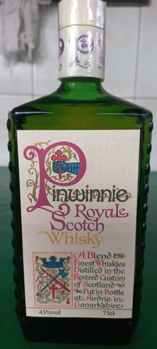 Whisky Pinwinnie Royale Scotch Whisky 750ml, Ótimo Estado. - Foto 2