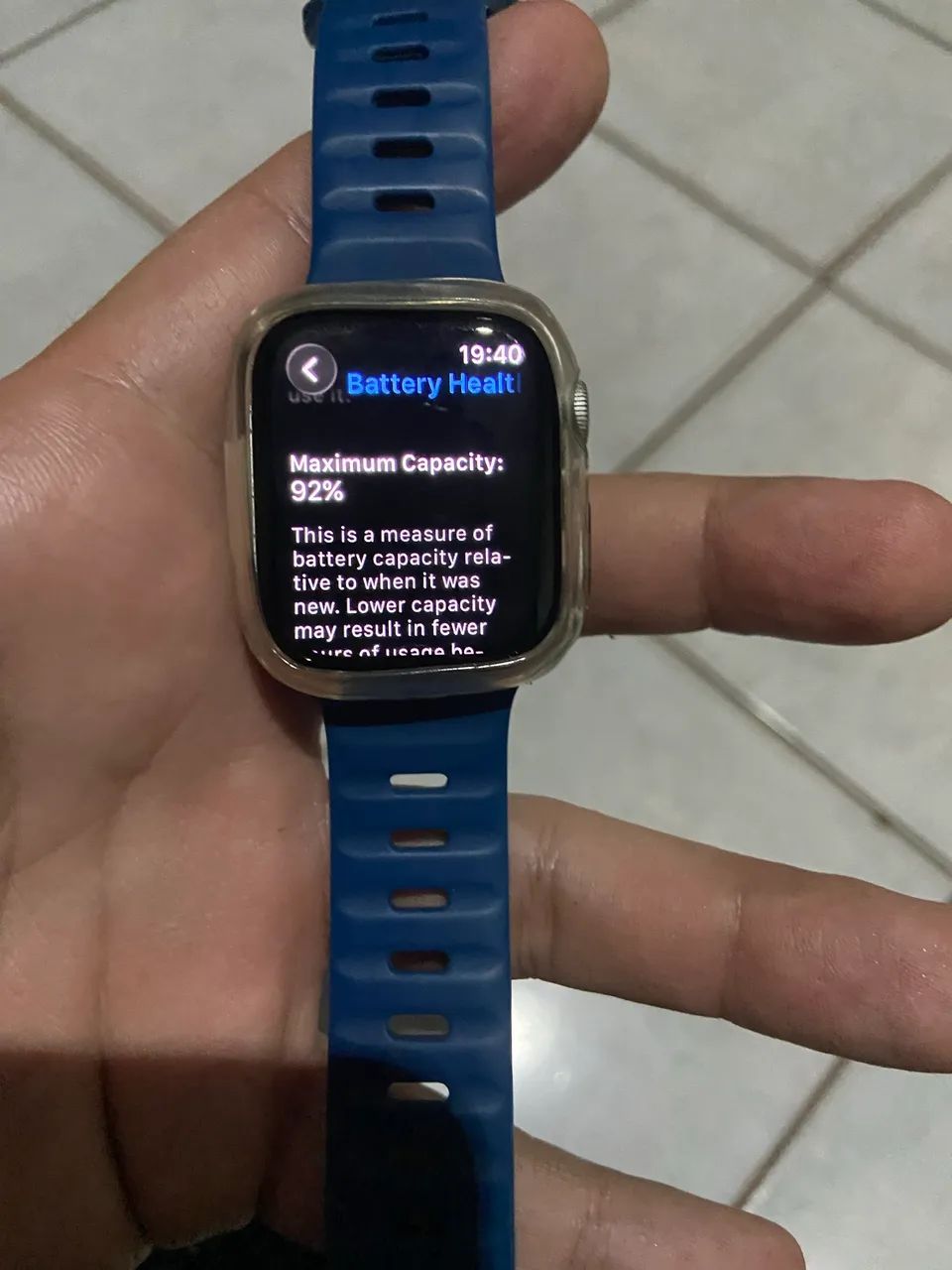 Smart Watch Series 8 GPS Silver - Foto 2
