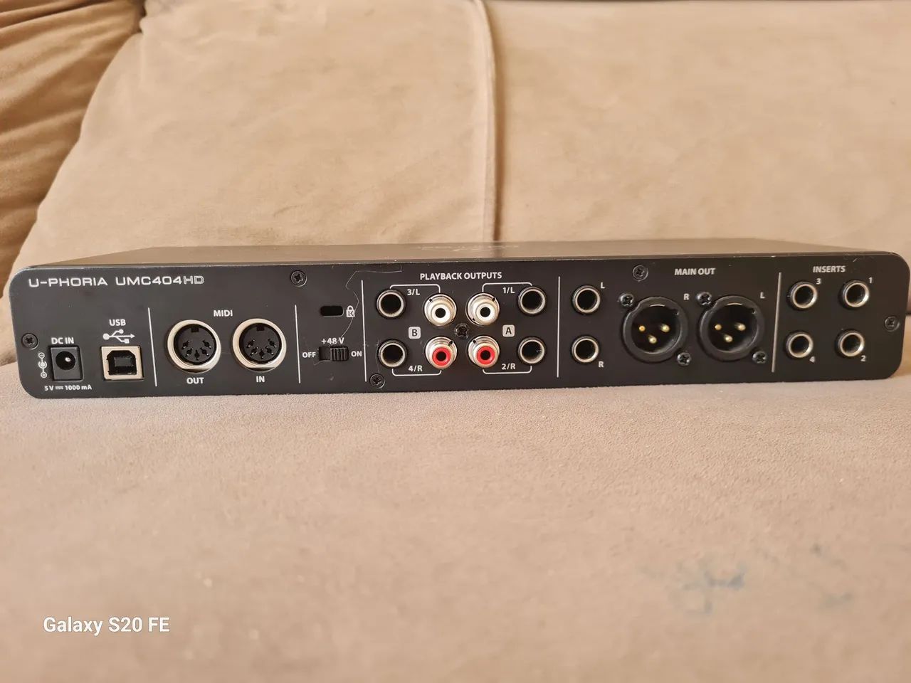 Interface Behringer UMC 404HD  - Foto 4