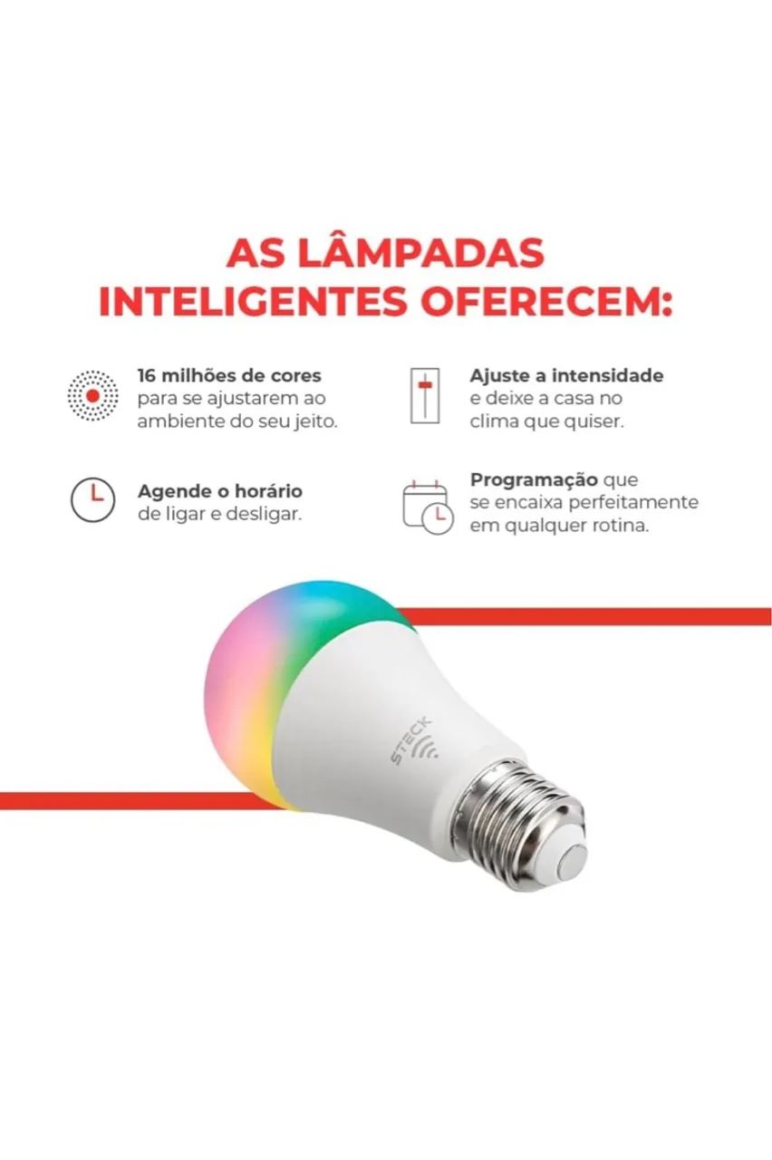 Lâmpada inteligente wifi  - Foto 2