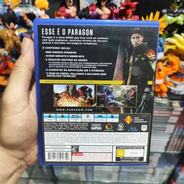 Jogo PS4 PARAGON Midia Rara Usado em Estado de Novo - Aceito OLXPAY e Faço Envio - Foto 2