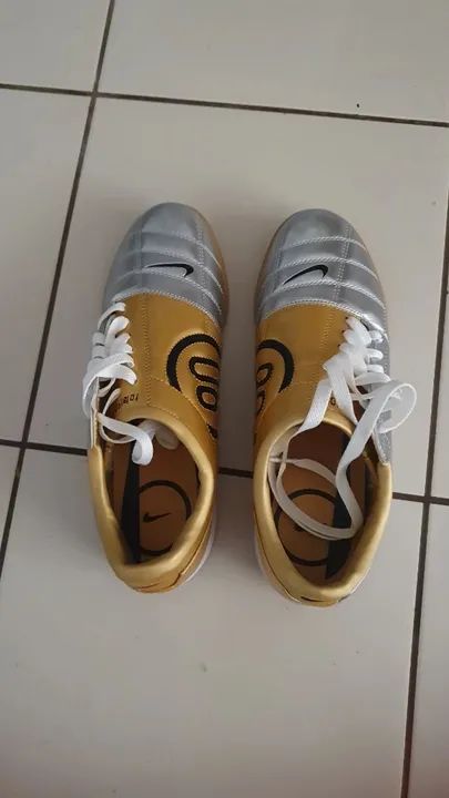 Chuteira nike total 90  Society - Foto 3