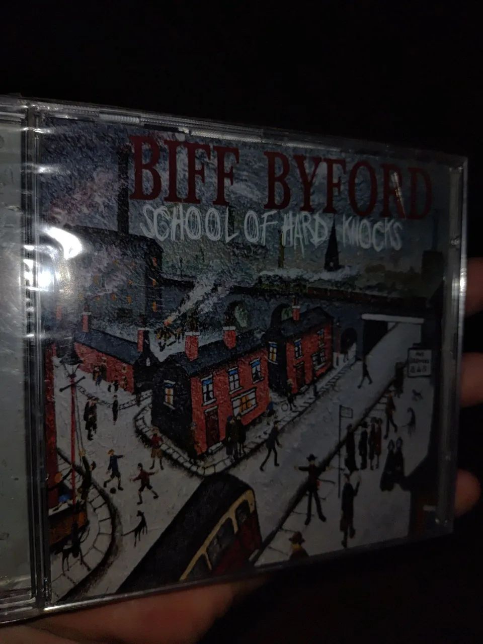 Cd biff byfford - school of hard knocks (lacrado)