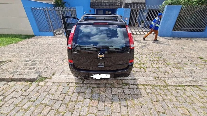 Meriva Joy 2007 Preta Muito Boa - Foto 2