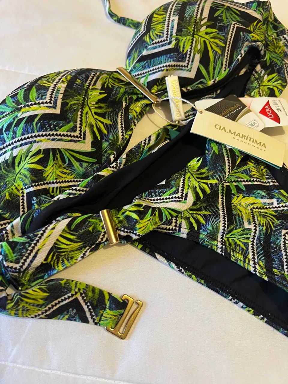 Biquíni CIA.MARÍTIMA Estampado Tropical - Novo - Foto 2