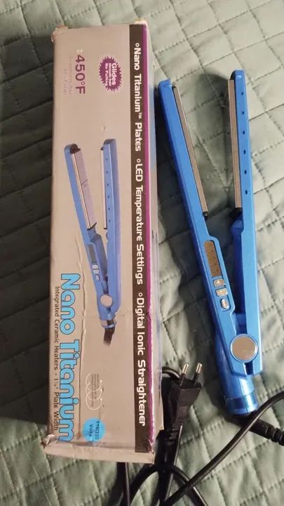Prancha de Cabelo Nano Titanium 450°F - Foto 2