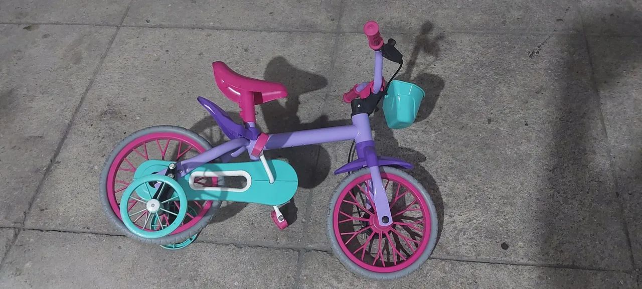 Bicicleta infantil feminina - Foto 5