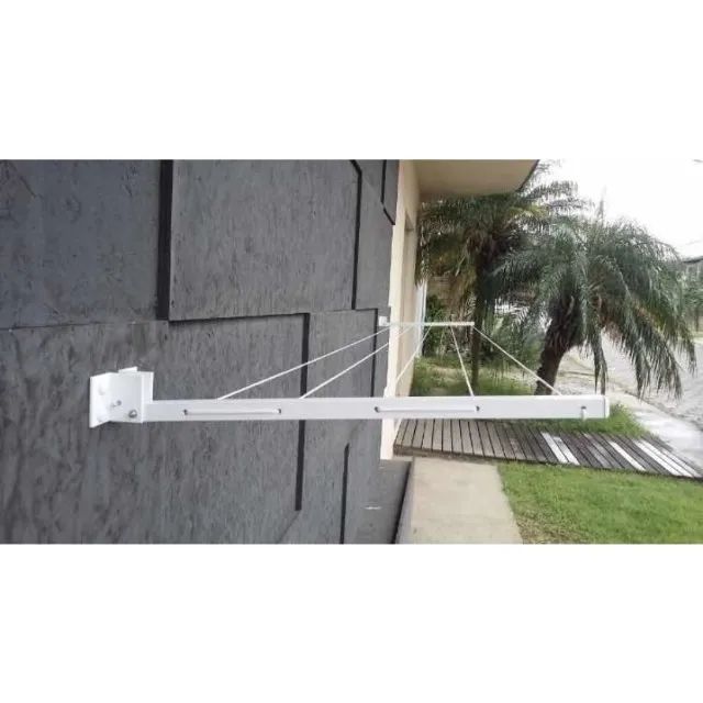 Varal de Muro Parede Dobrável para Casa - Foto 5