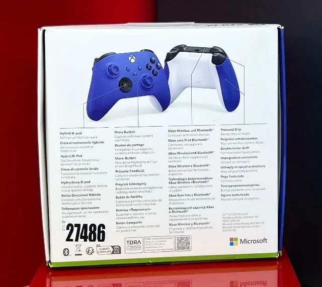 Microsoft Xbox Controle Series X/S - Shock Blue - Produto Novo Com Garantia da Loja  - Foto 2