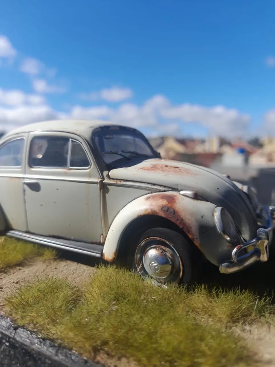 Miniatura Fusca Antigo 1961 Colecionador - Foto 6