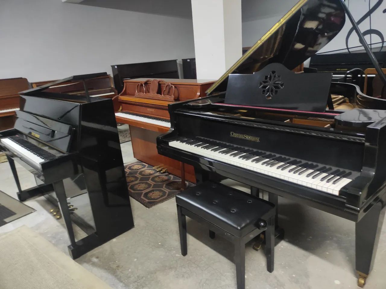 Diversas Ofertas Em Pianos Acusticos Verticais e Caudas Verifique  - Foto 2