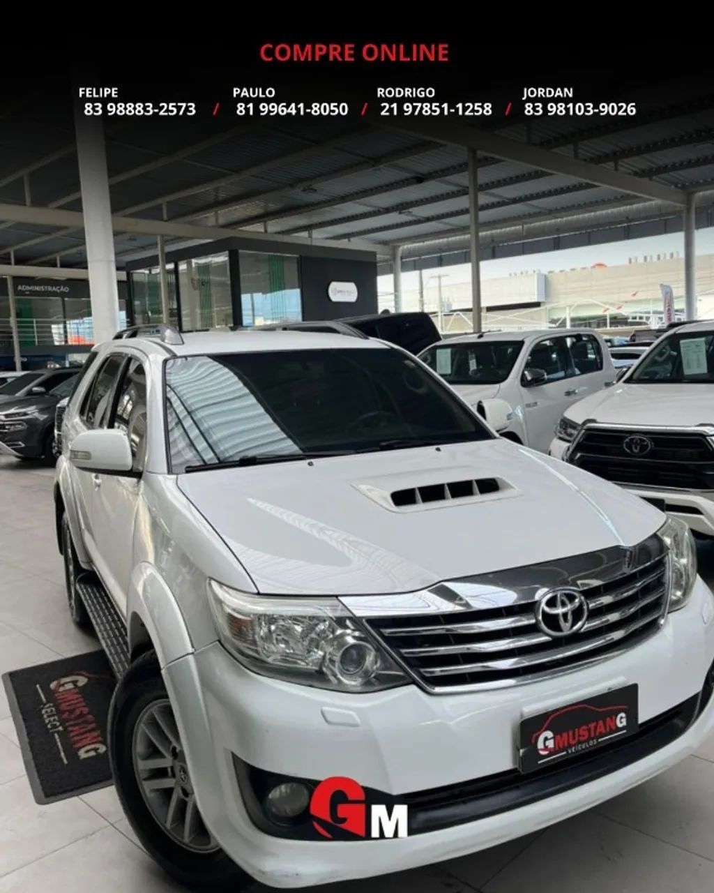Toyota Hilux SW4 SRV D4-d 4X4 3.0 TDI Dies. AUT 2012 - Foto 7