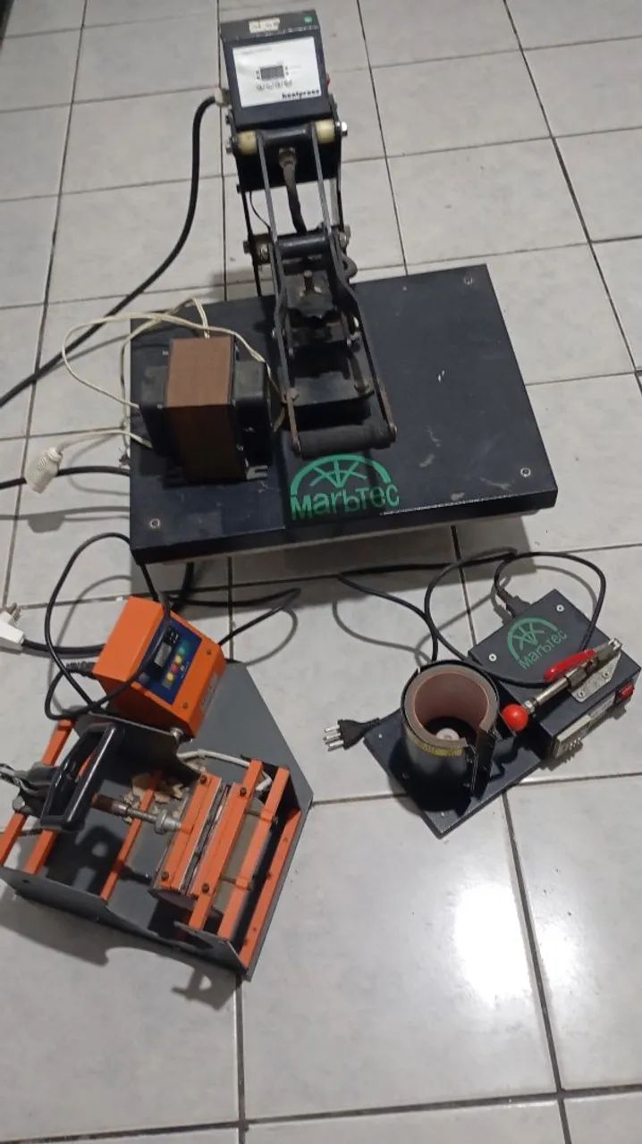 Prensa térmica e  canequeiras - Foto 2