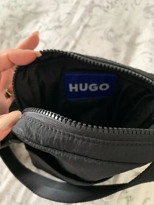 Bolsa de Ombro Hugo Boss Preta - Foto 4