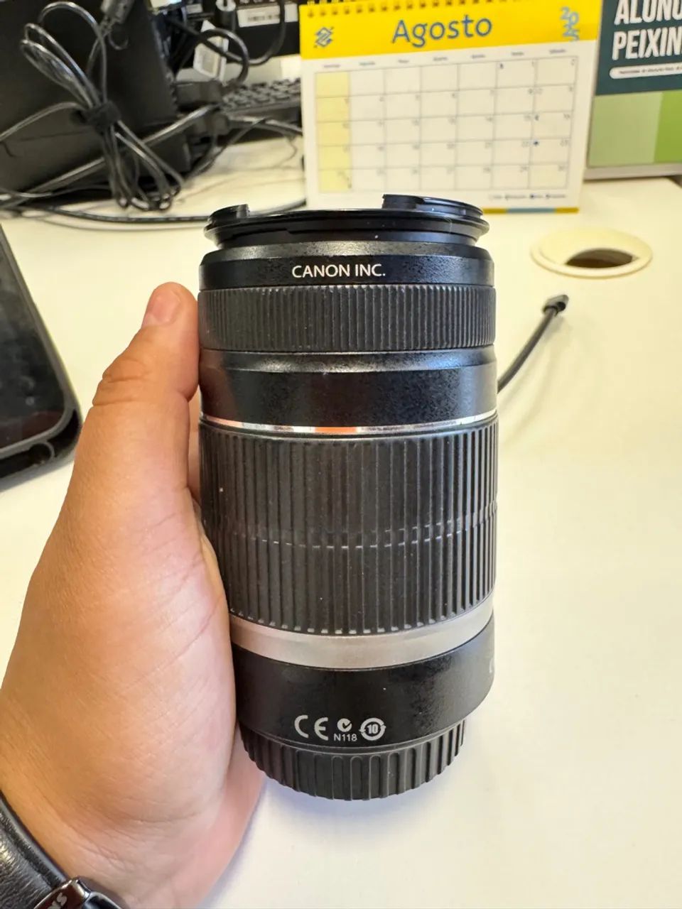 Lente Canon EF-S 55-250mm f/4-5.6 IS - Foto 5