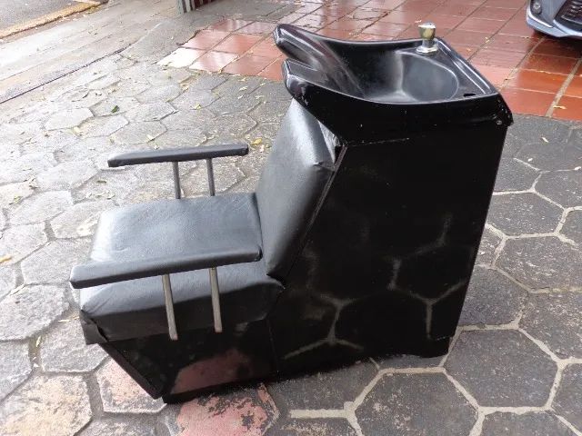 Lavatório de Cabeça Cabelo Usado Salão Barbearia - Foto 4