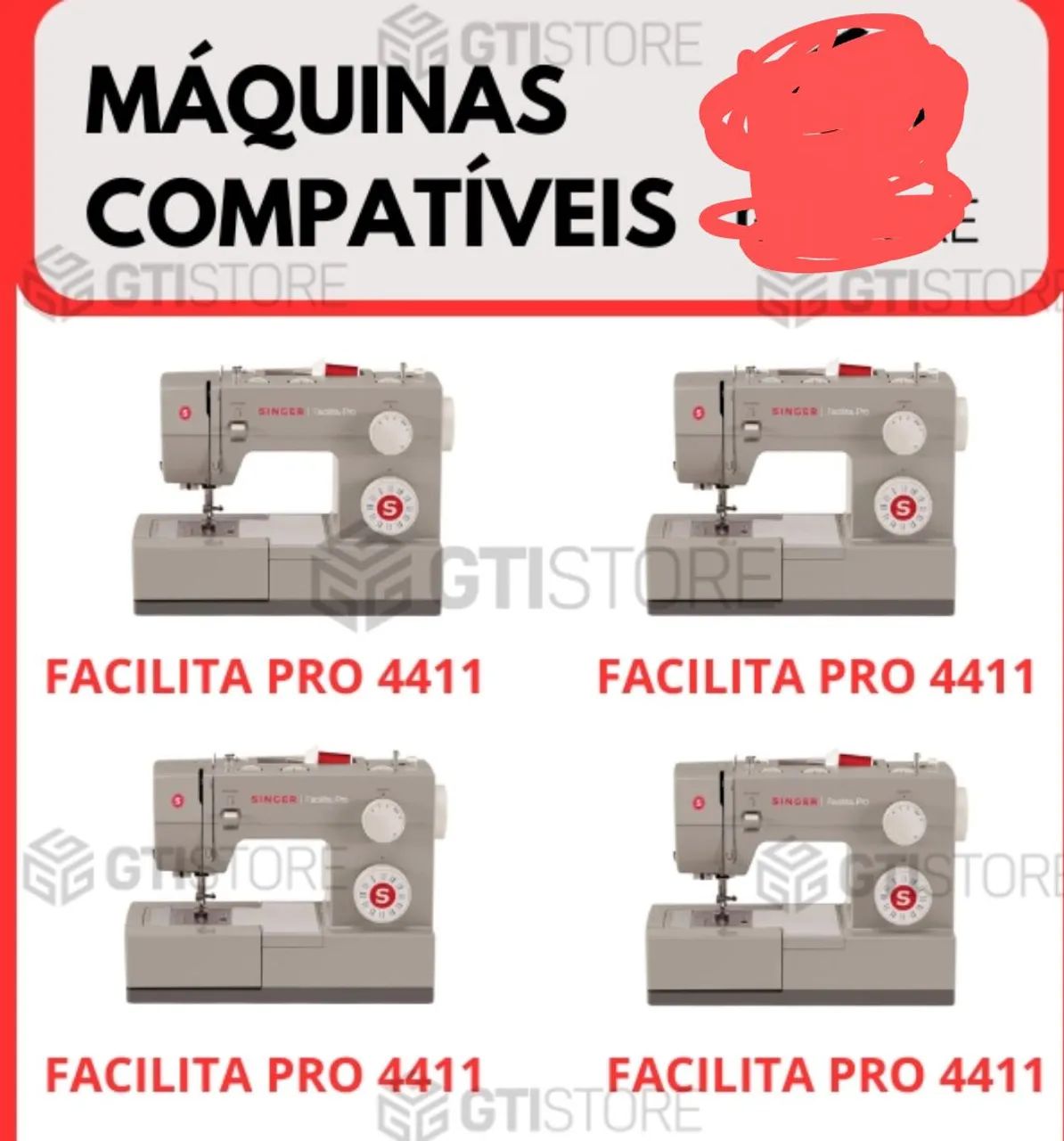 Mesa para máquina costura facilita 4433 - Foto 6