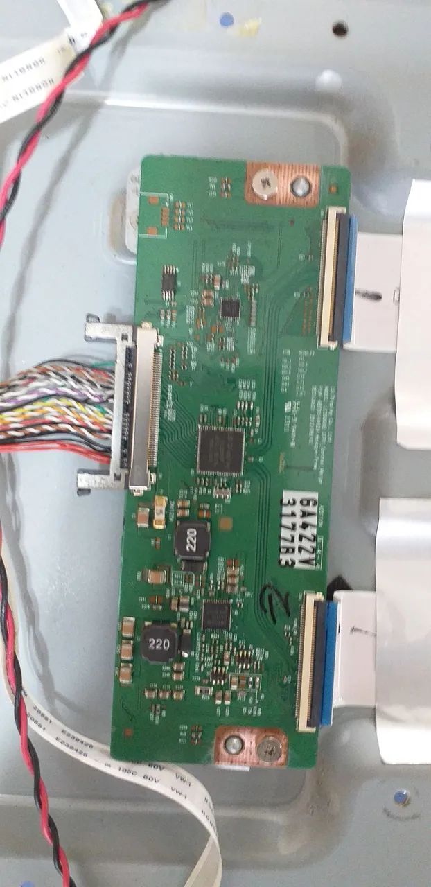 Placa principal + placa tcom . mod.42pfl3508g/78 ..C. DEFEITO P CONSERTO - Foto 2