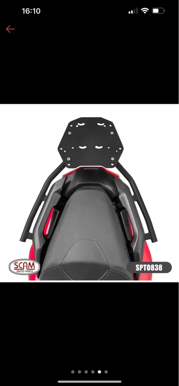 PRA VENDER RÁPIDO Bagageiro para moto
