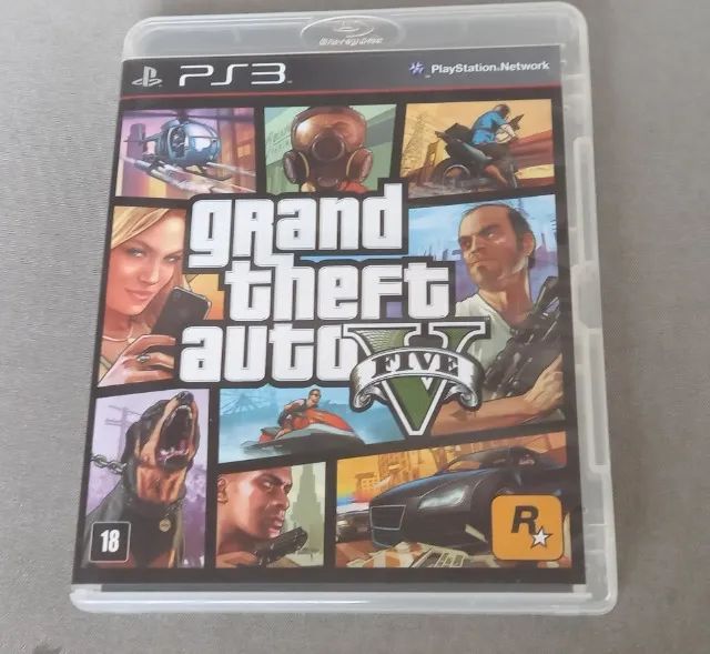 Jogo Grand Theft auto five PS3