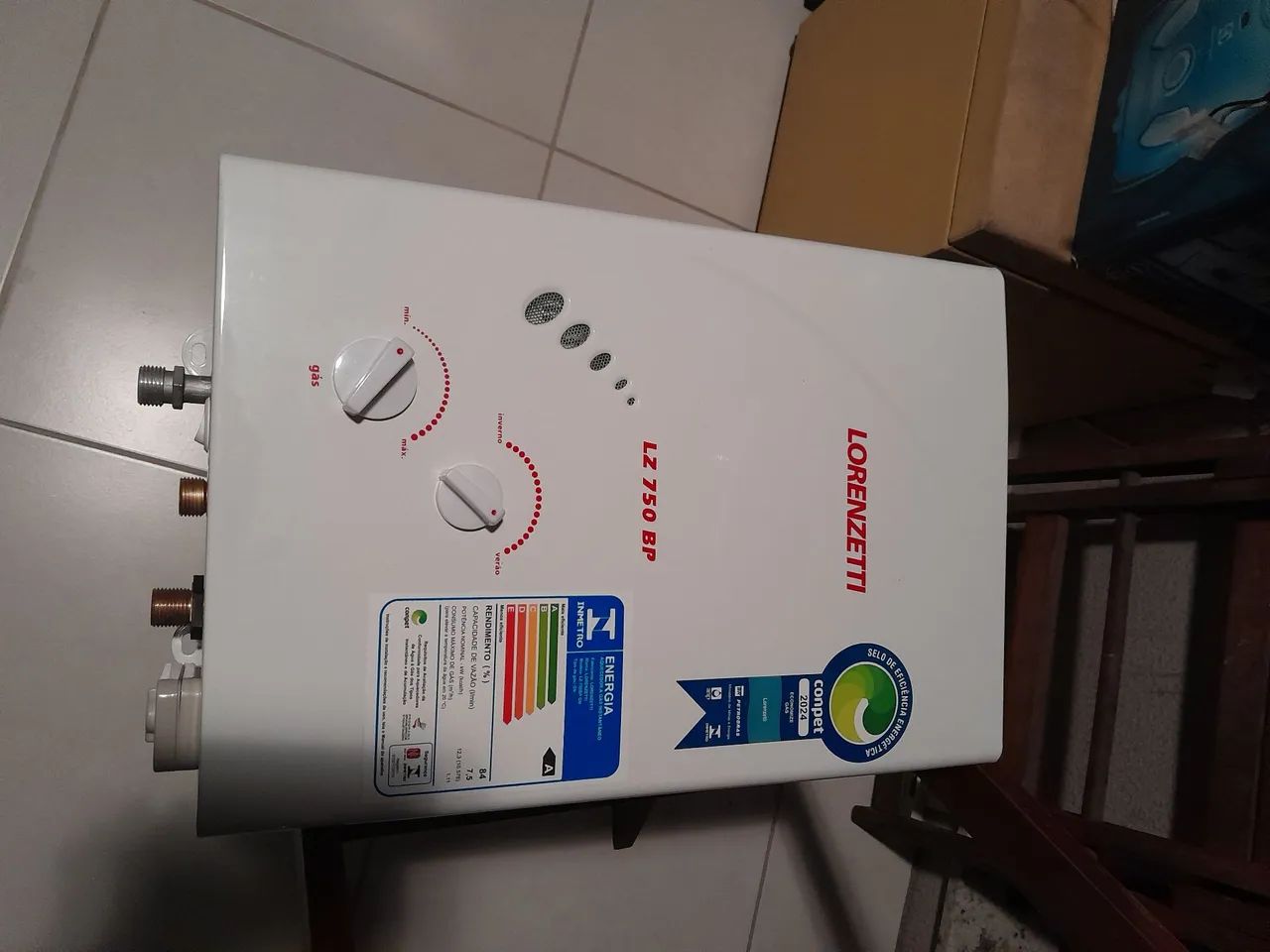 Aquecedor Lorenzetti 7500 