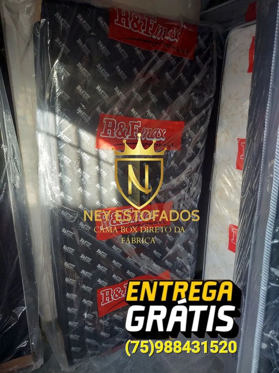 Colchão Casal Espuma Dupla - Entrega Grátis! - Foto 2