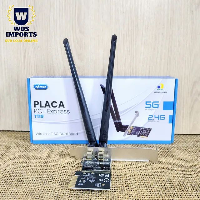 Placa Pci-express Wireless 11ac Dual Band