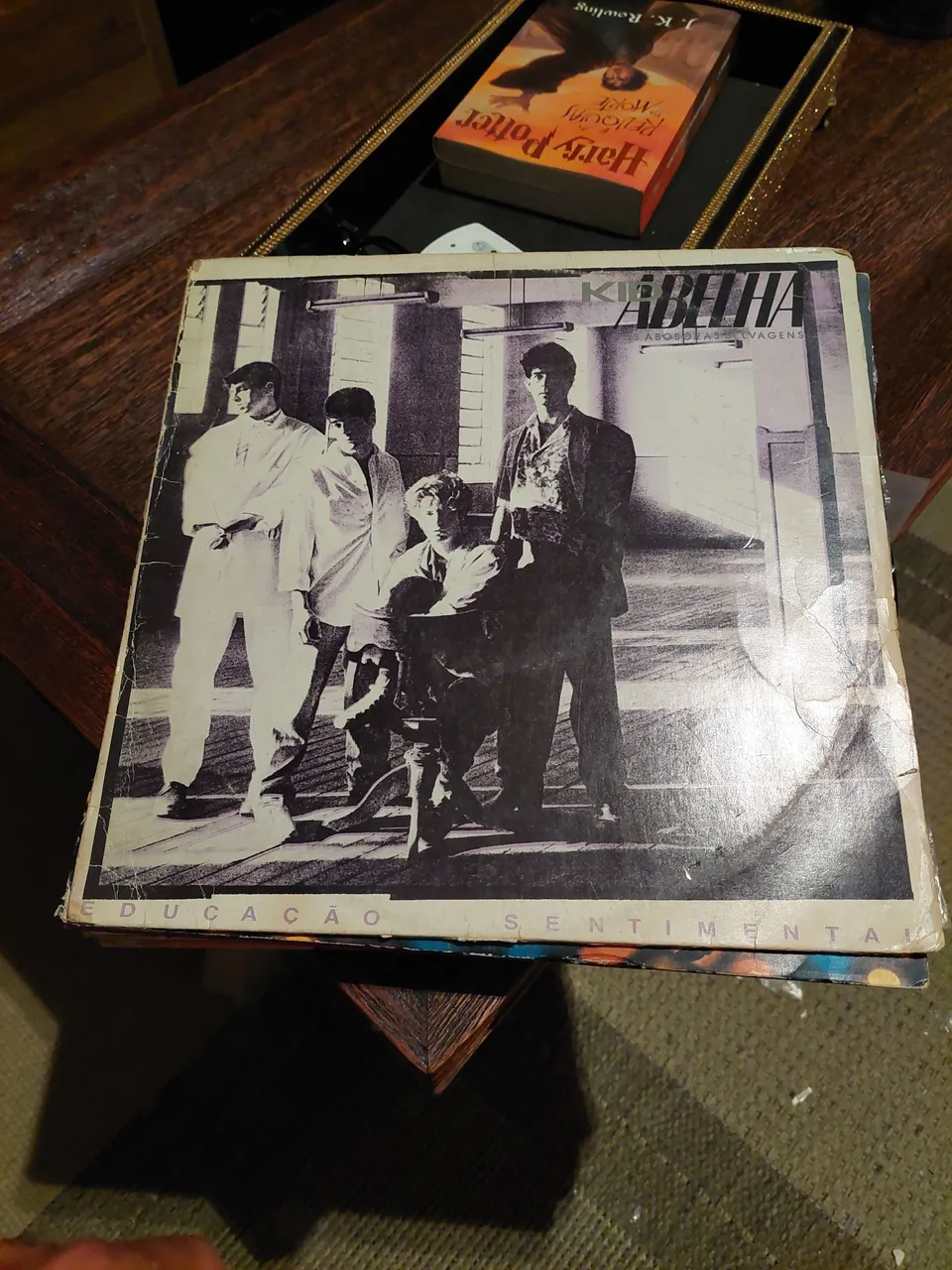 6 discos de vinil por apenas 90 reais