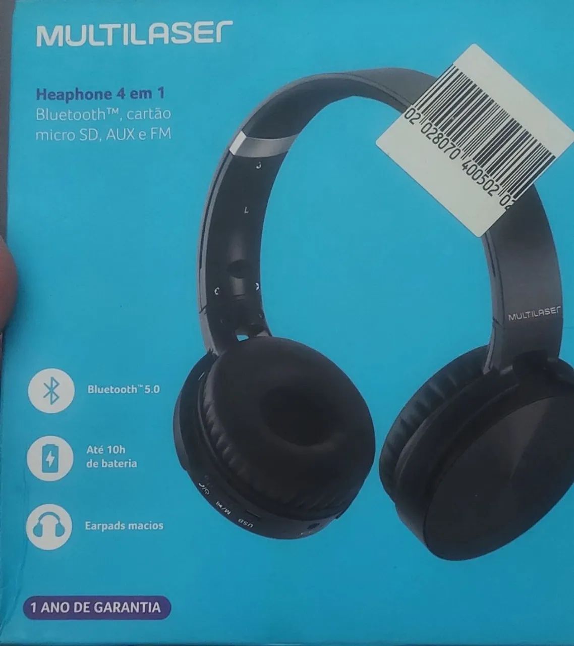 Fone de ouvido Multilaser 4 em 1 Bluetooth