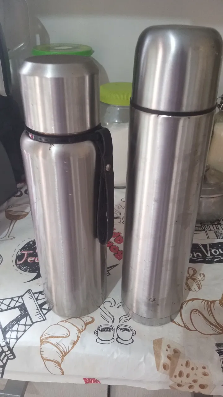 Garrafas térmicas de aço inox