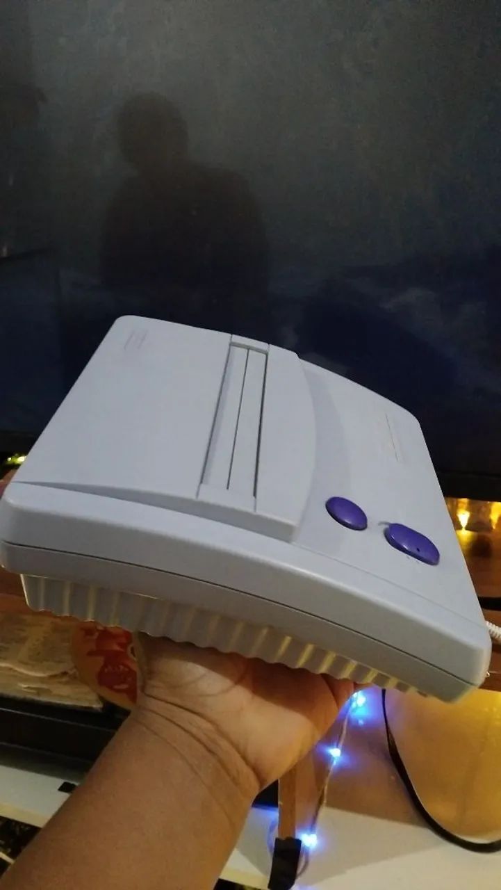 SUPER NINTENDO BABY AV VAI COMPLETO PORÉM SEM CONTROLE OK. - Foto 3