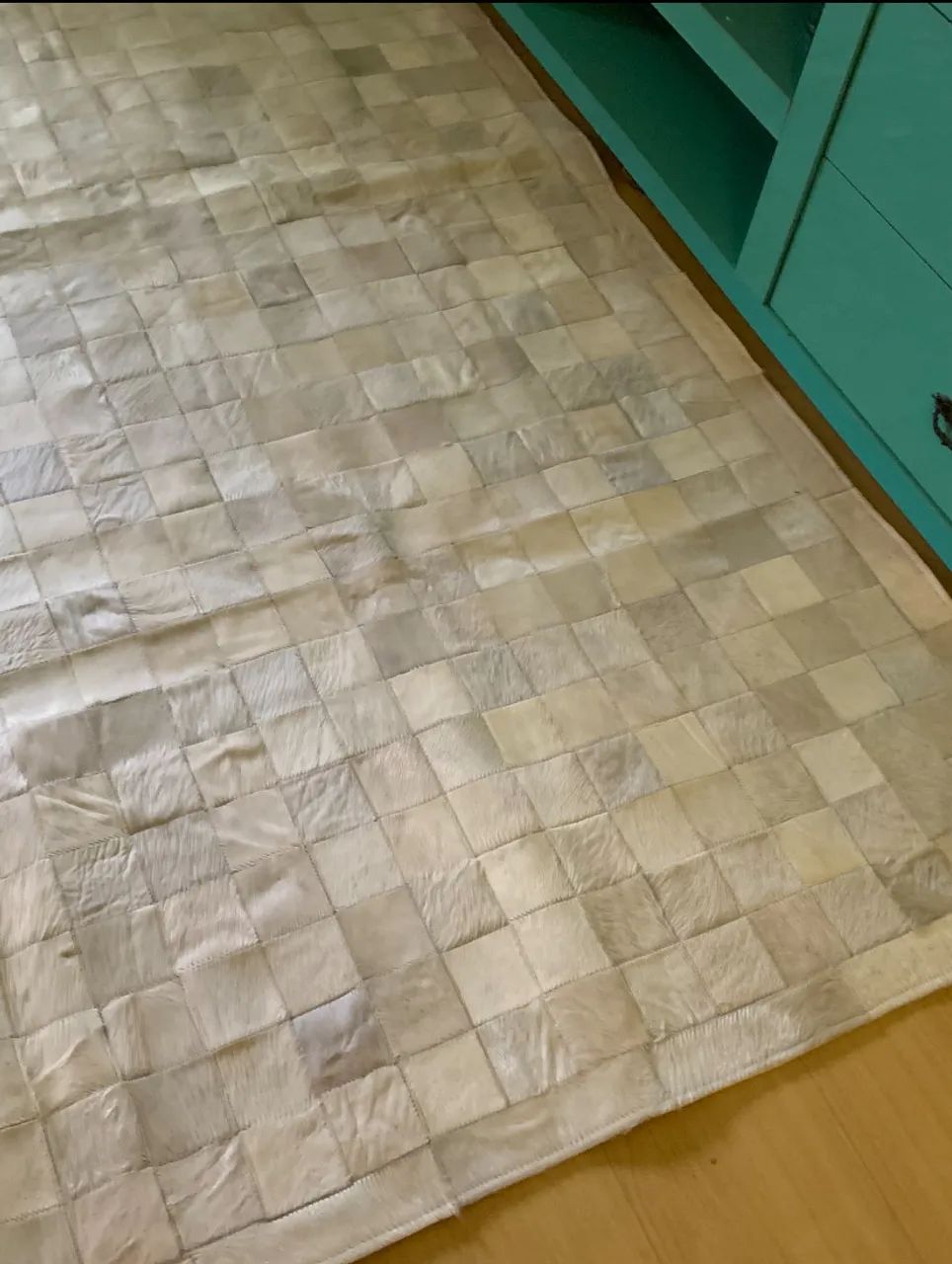 Tapete em Couro Legítimo para Sala de Jantar - Foto 2