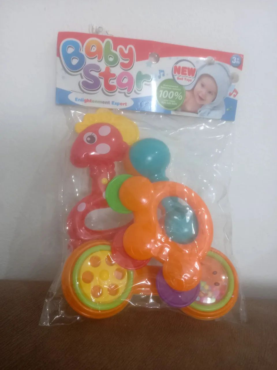 Chocalho Brinquedo Bebê - Baby Star