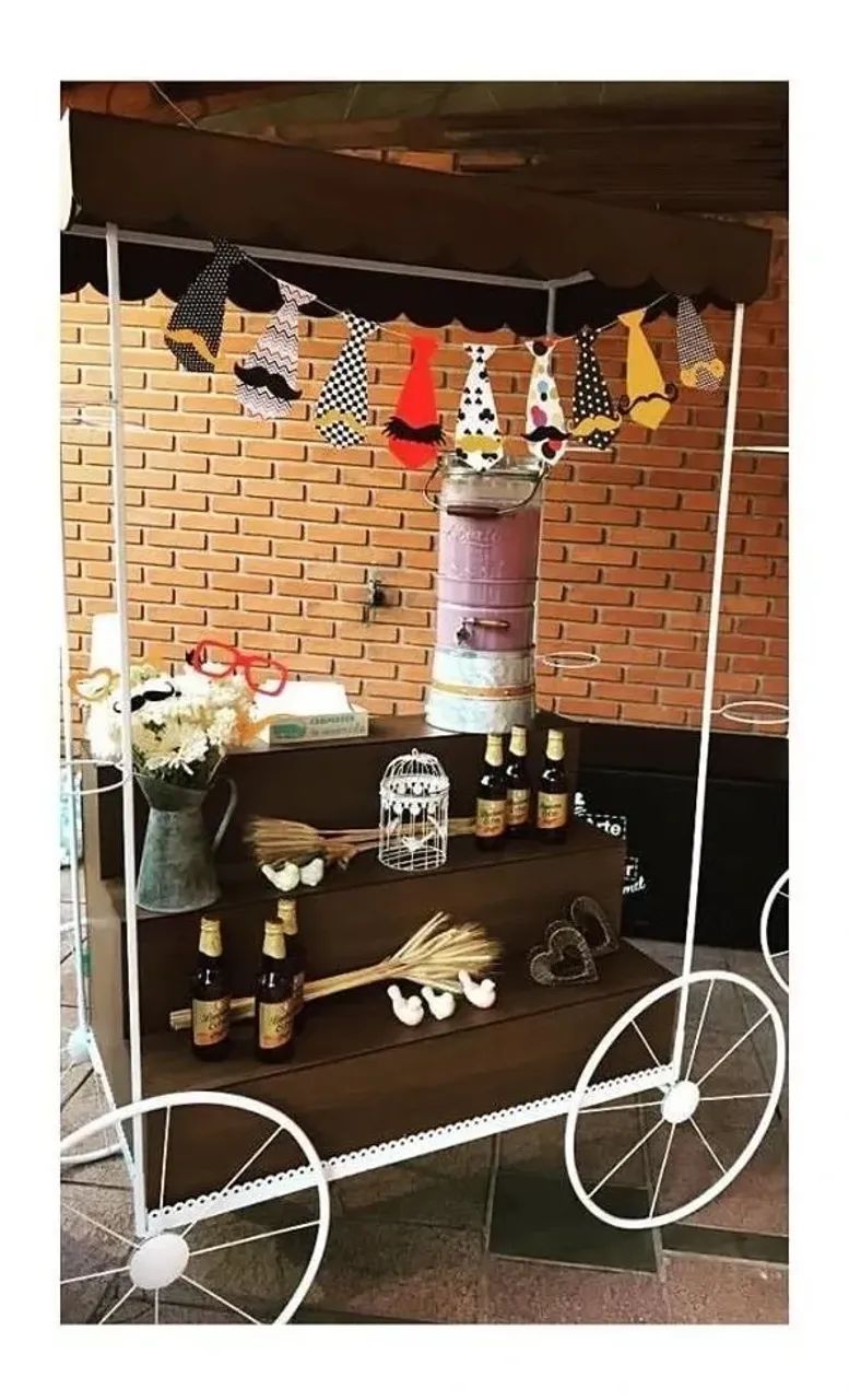 CARRINHO EXPOSITOR COM RODAS - Foto 4