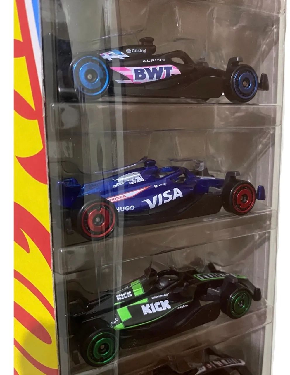 Hot Wheels F1 - Pack com 5 carros - Foto 4