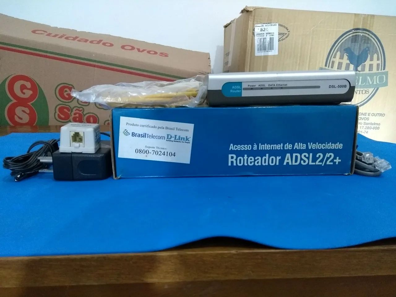 Roteador D-Link ADSL DSL-500B - Foto 3