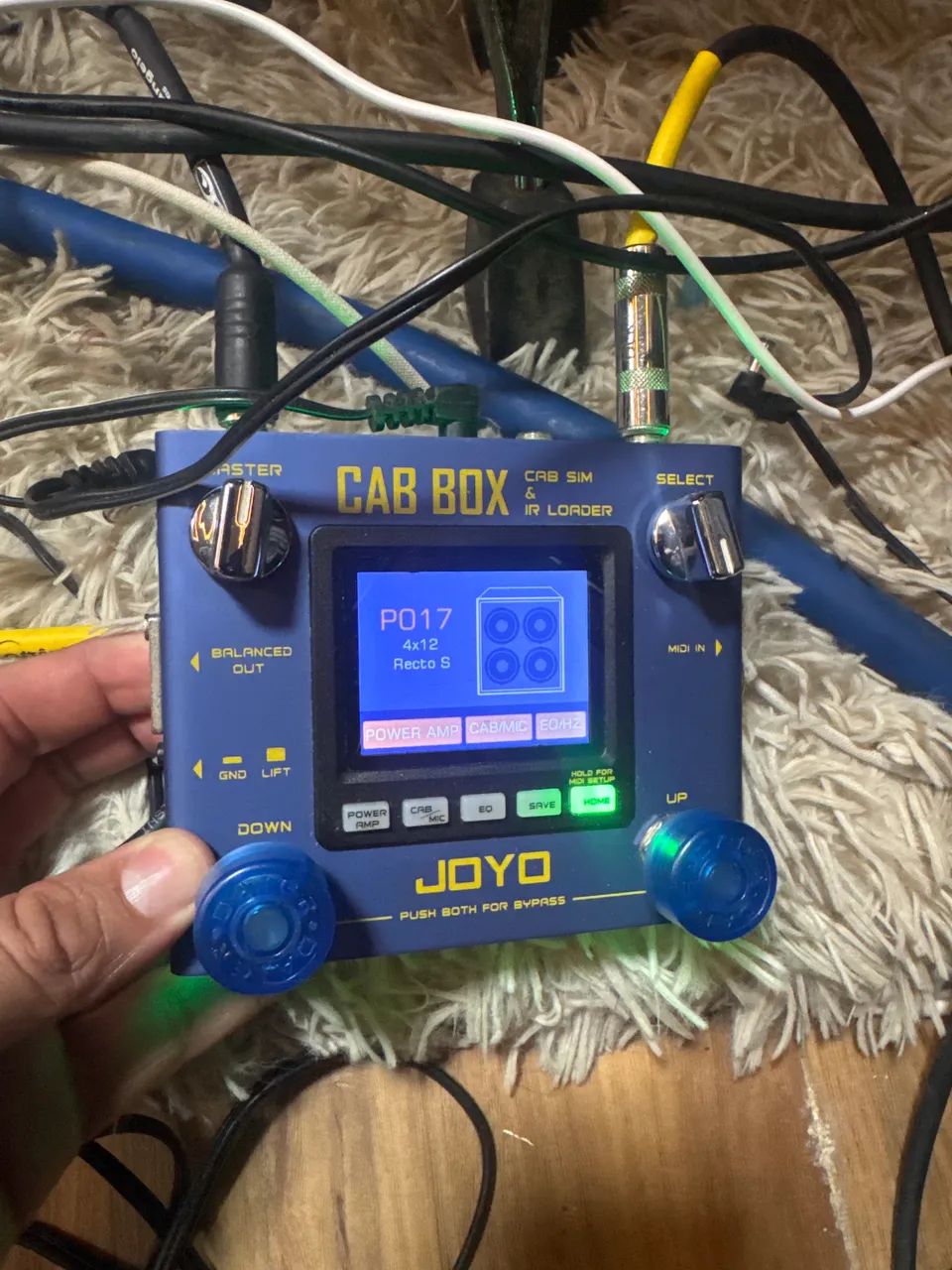 Pedal de Guitarra Joyo Cab Box impulse response
