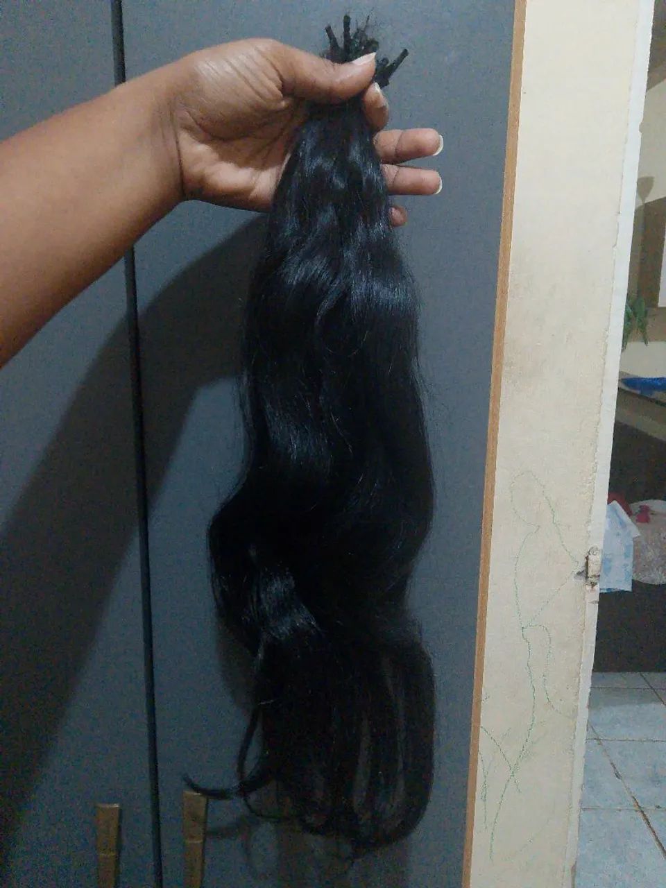 Extensão de Cabelo Humano Natural - 100% Virgem