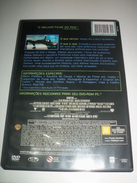 DVD Matrix original excelente - Foto 3