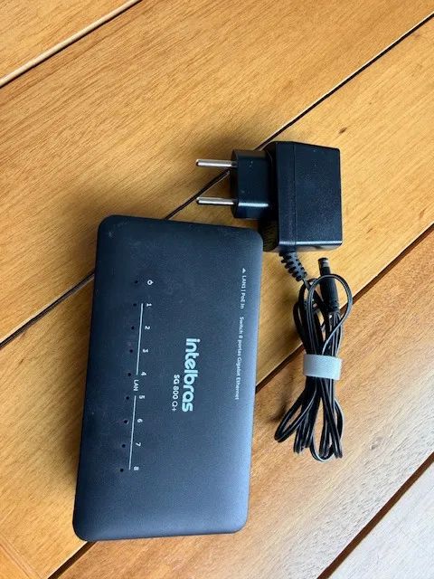 Switch Intelbras 8 Portas Gigabit Ethernet SG 800 Q+ Com QOS - Foto 2