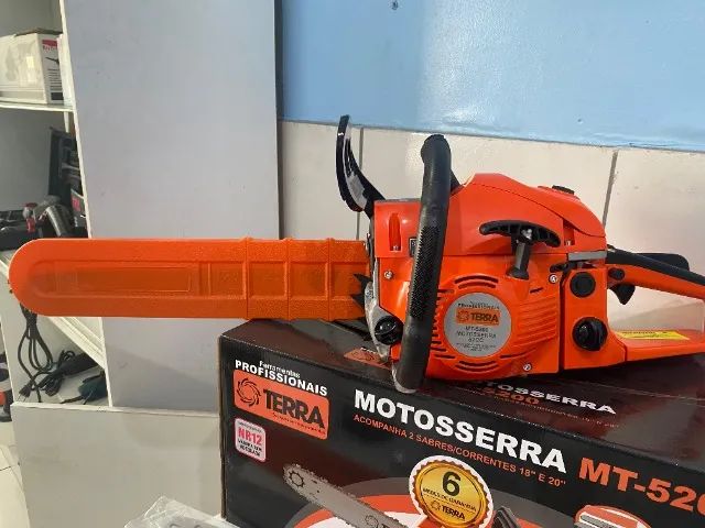 Motosserra terra a gasolina 52cc  - Foto 4
