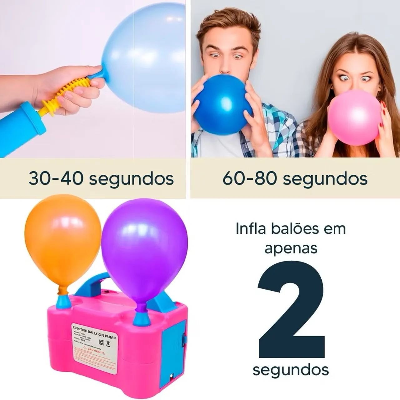 Inflador 220v NOVO - Foto 6