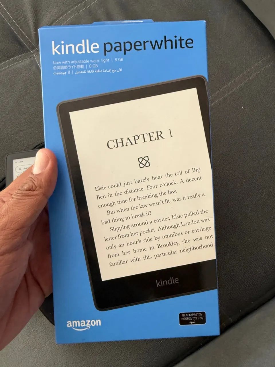 Kindle paperwhite 11 geração com capa brinde  - Foto 3
