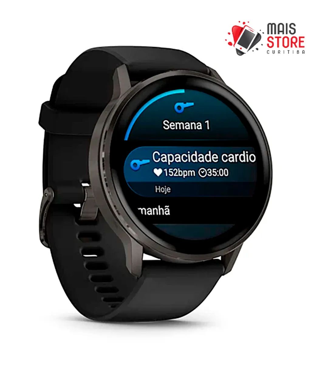 Relógio Garmin Venu 4 -45 MM - Slate/Preto (010-03014-00) -Novo-Lacrado - Foto 3