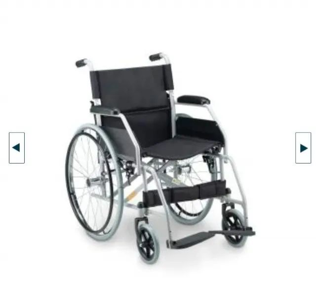 Cadeira de Rodas nova, na Caixa! para até 100kg peso!