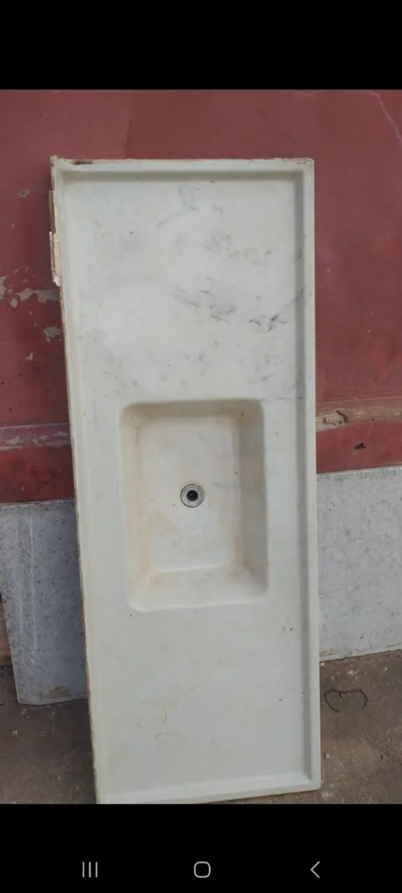 Cuba/Pia de fibra