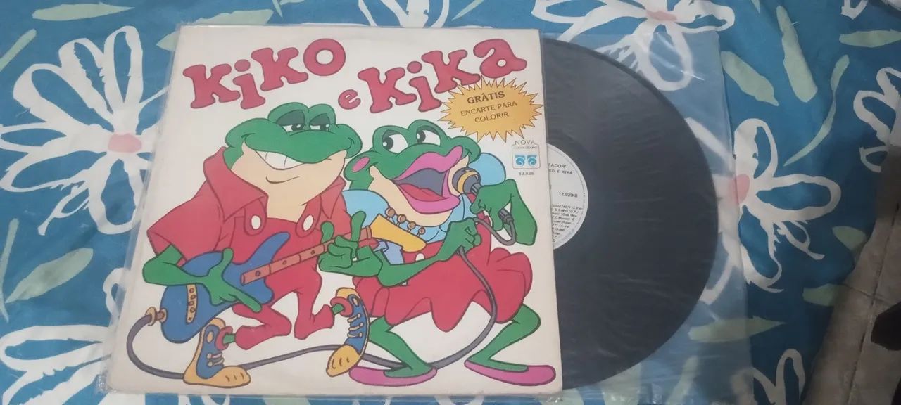 Disco de Vinil Kiko e Kika o sapo cantador
