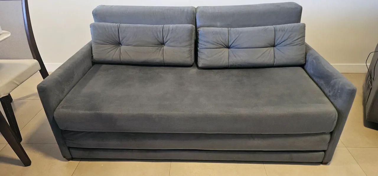 Sofá-Cama Anjos Colchões Seminovo