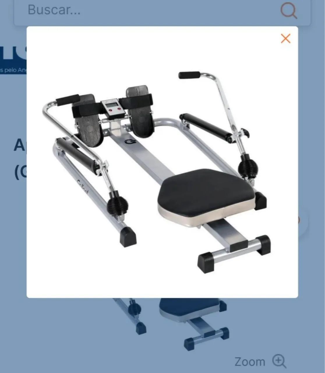 Aparelho remador com pegada aberta63824634242435120